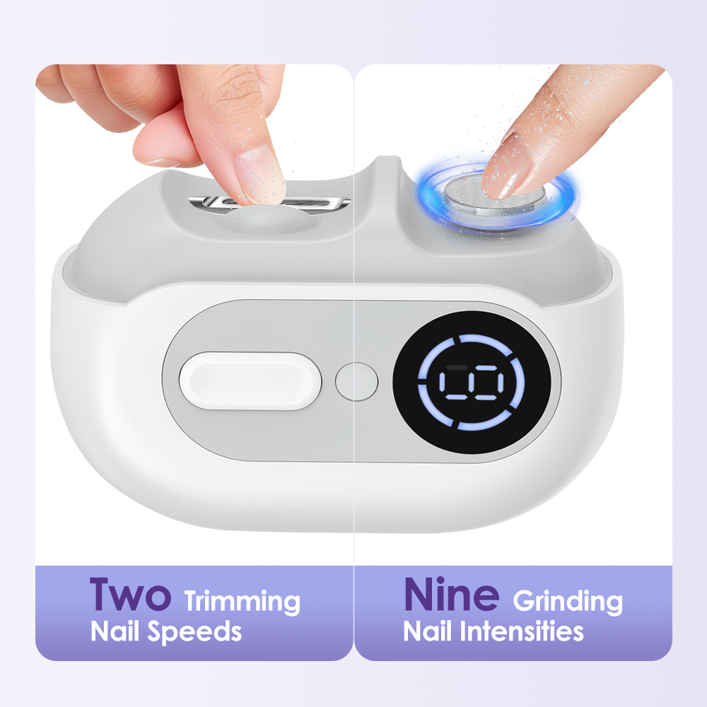 Uv Nail Lamp - Tagliaunghie Elettrico Automatico con Lucidatura e