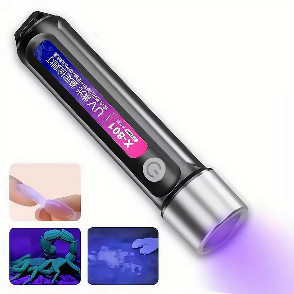 Uv Nail Lamp - Mini Torcia UV LED Ricaricabile, Lampada