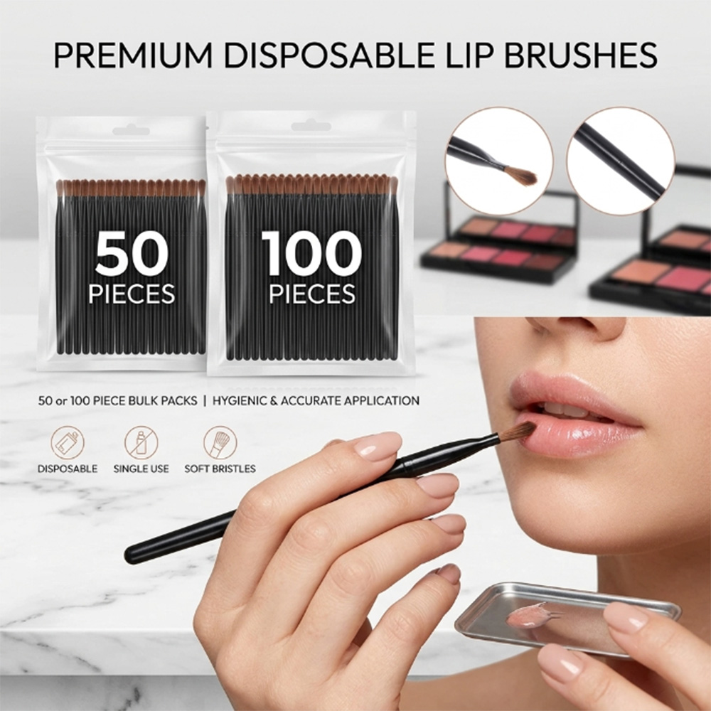 Beauty Makeup Kit - Set di 50/100 Pennelli Monouso per