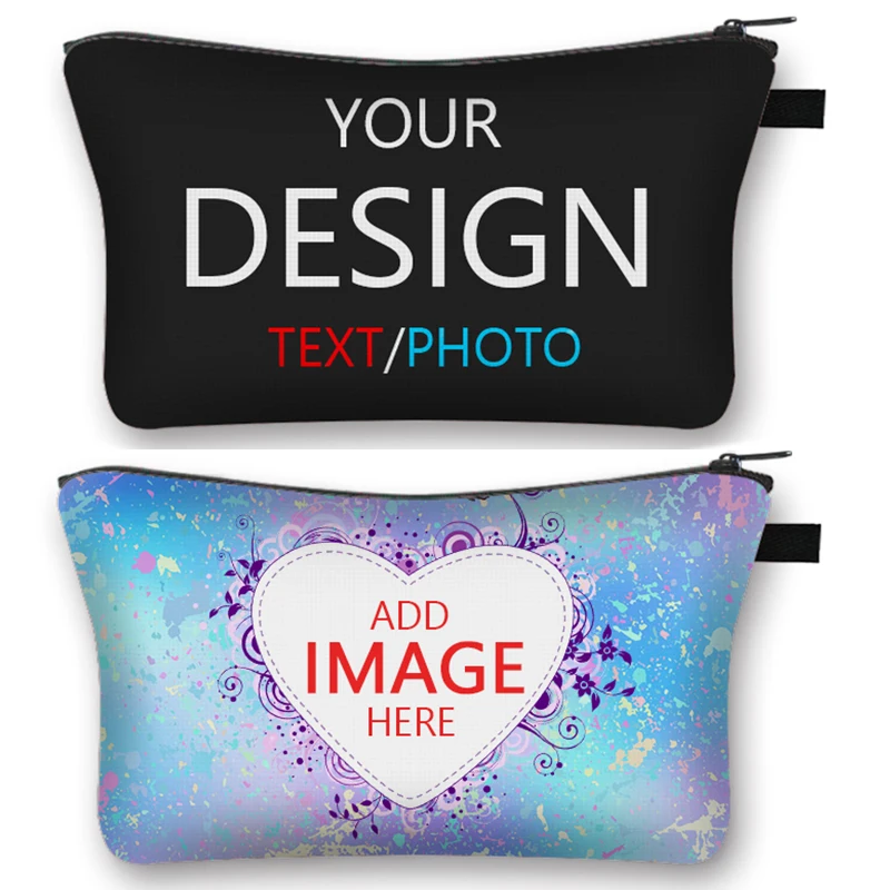 Beauty Makeup Images - Custodia cosmetica con Logo fotografico personalizzato