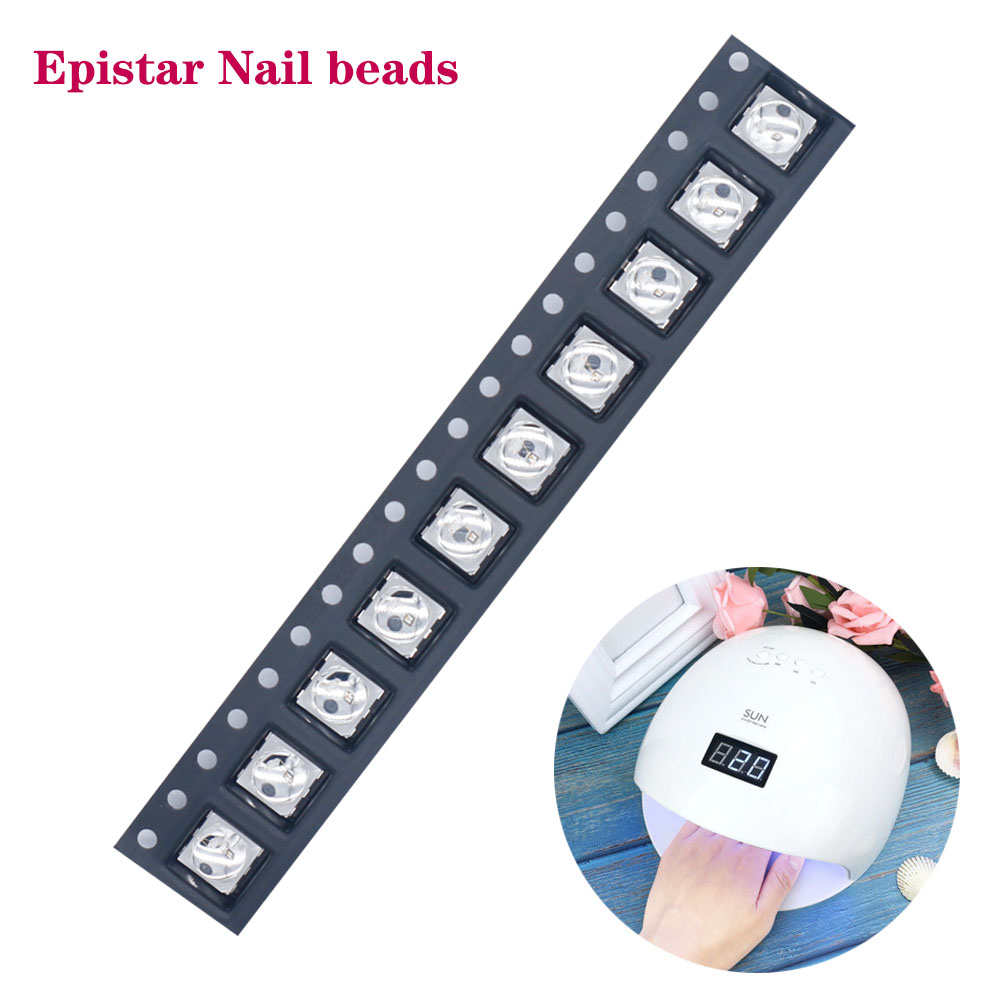 Uv Nail Lamp - EpistarA 10 pz. (lotto) LED UV