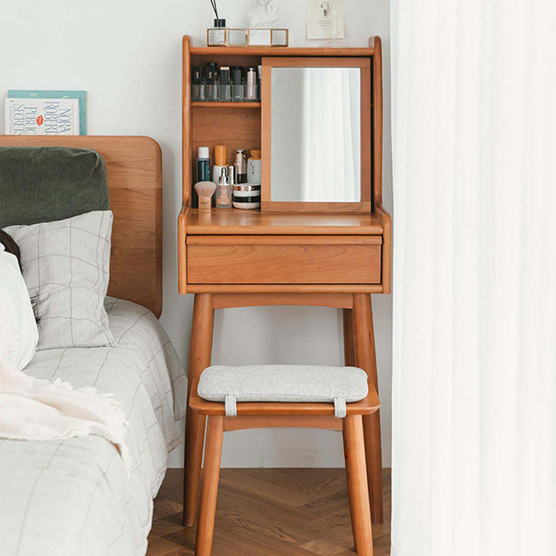 Beauty Makeup Table - Mini cassetti in legno Toeletta Scrivania