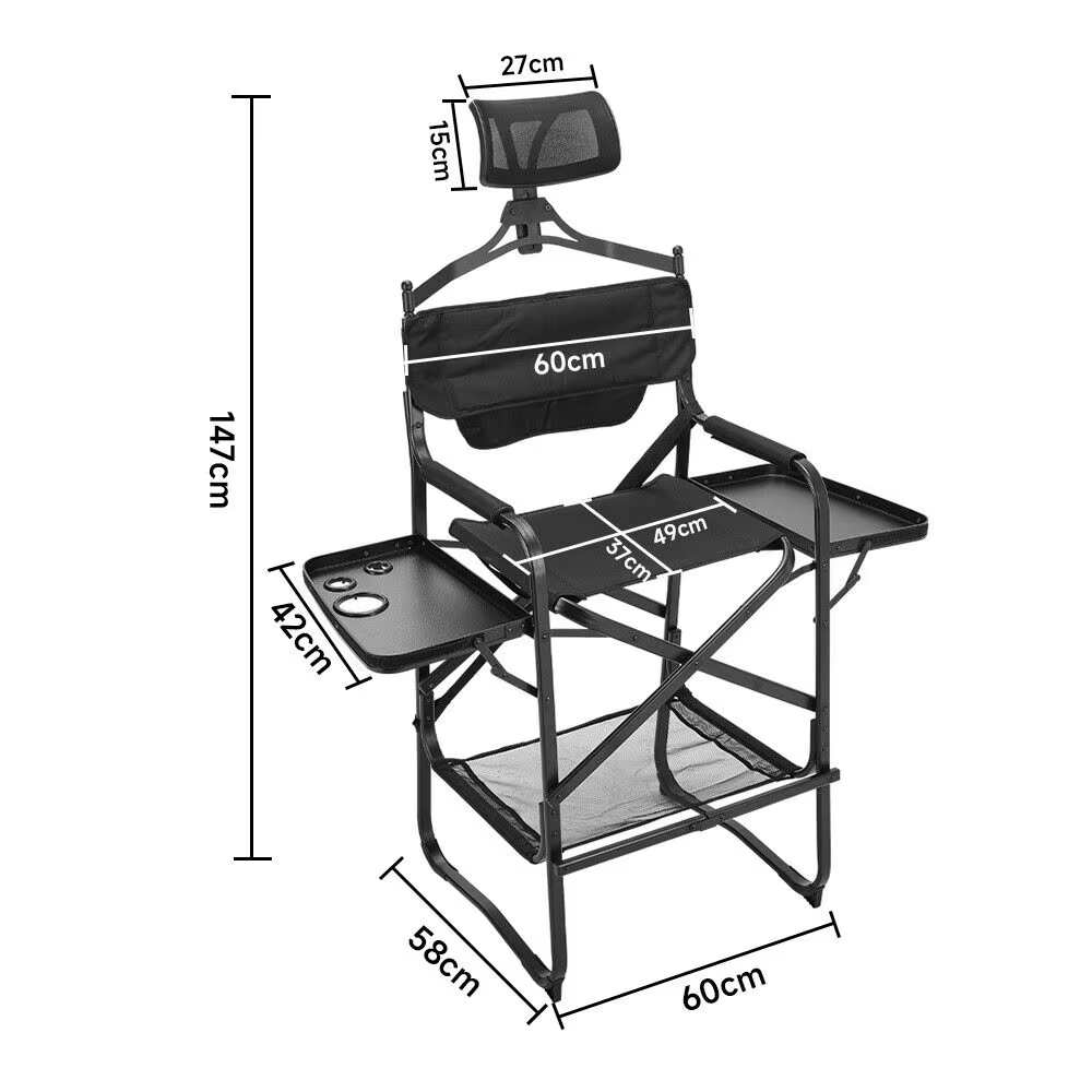 Sedia da regista alta Sedia da - Beauty Makeup Table recensione e prezzo
