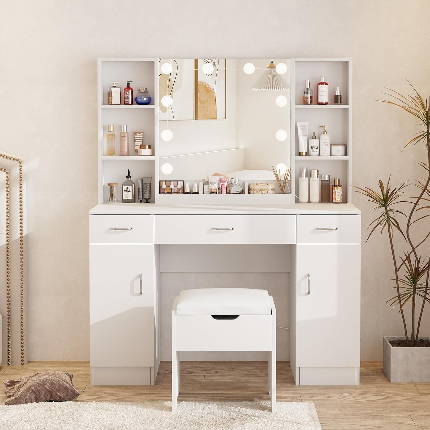 Toeletta Trucco con Specchio I - Beauty Makeup Table recensione e prezzo