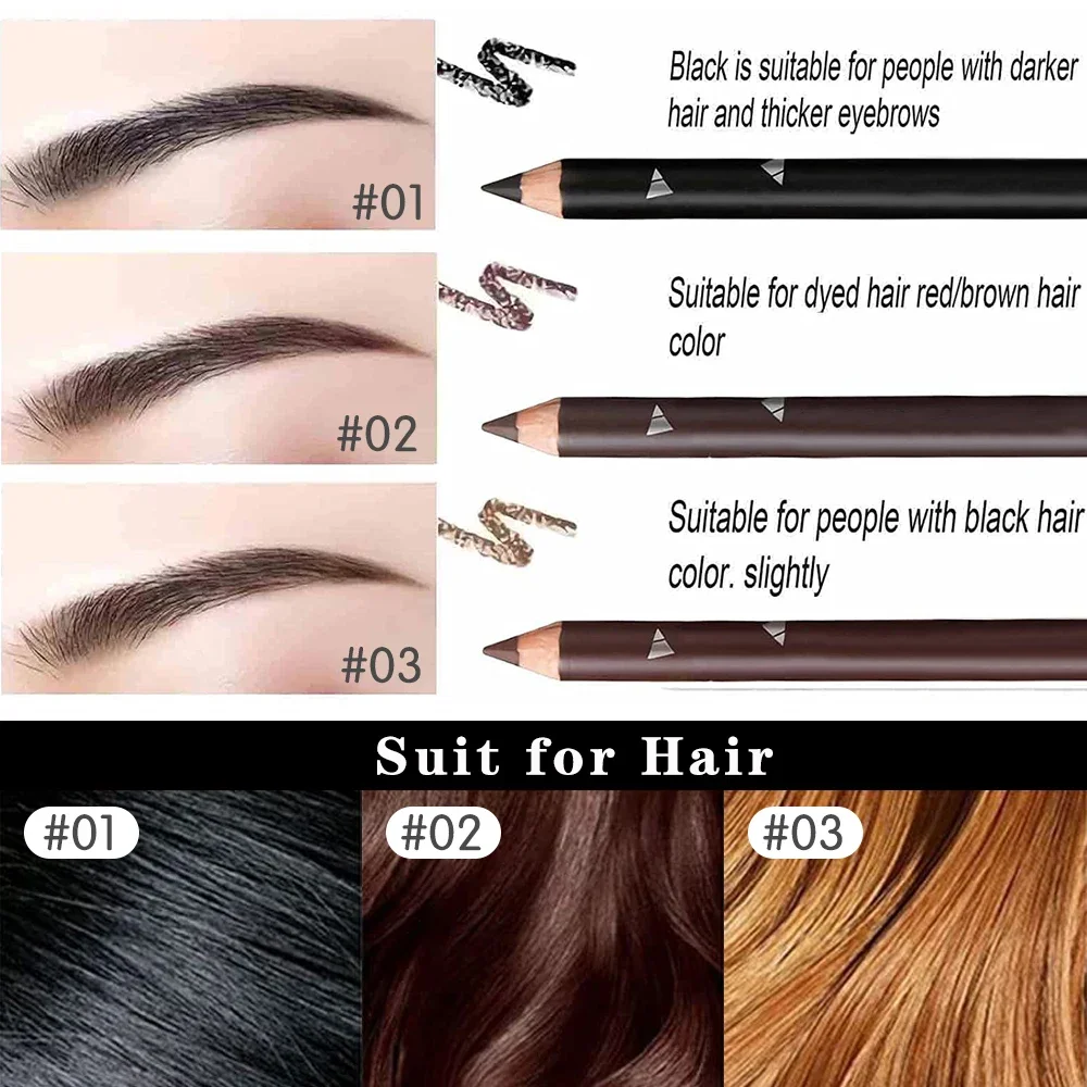 6/12 pezzi matita per sopracci - Eyebrow Pomade Pencil recensione e prezzo