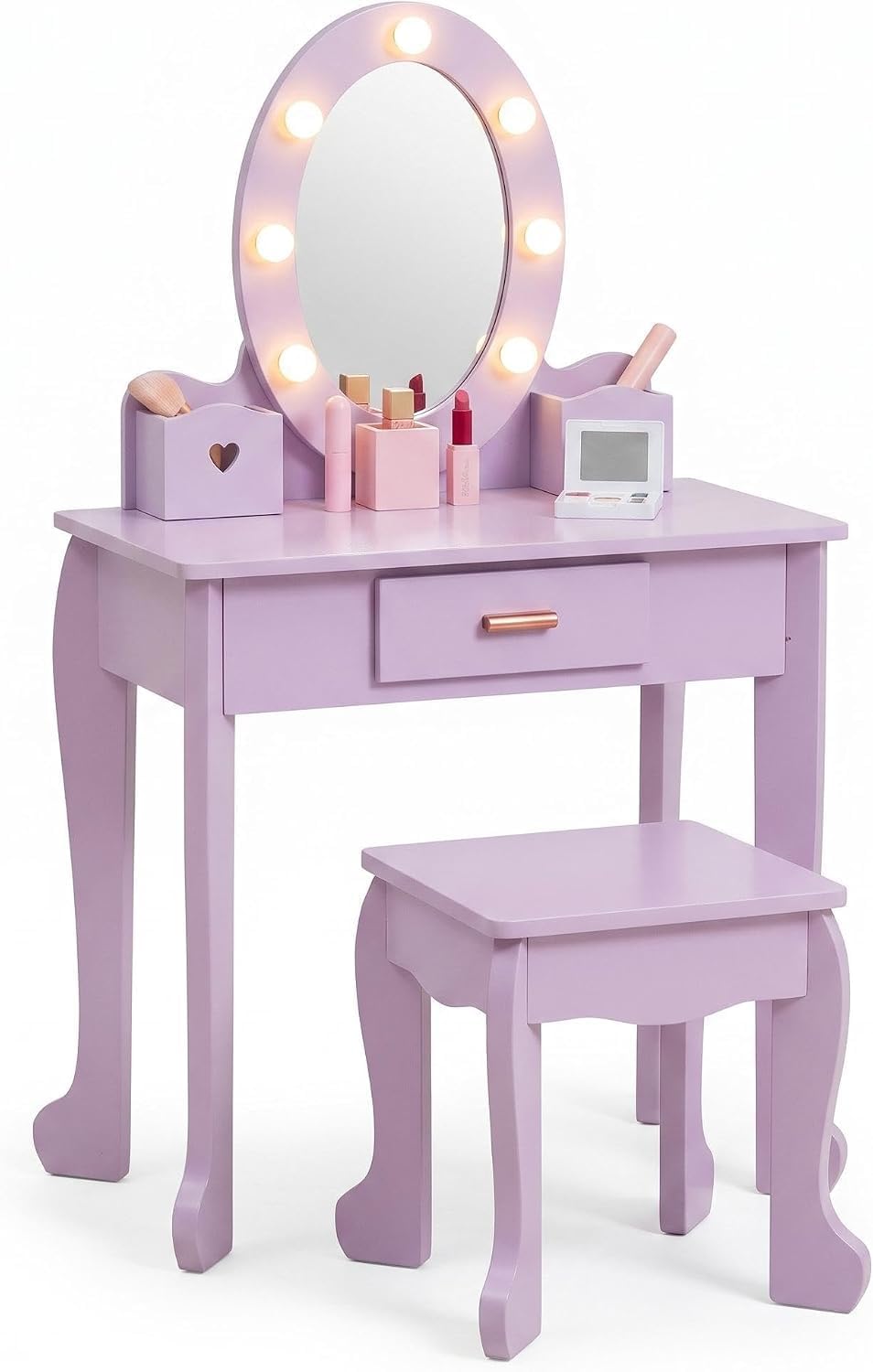 Set Tavolo da Trucco e Sgabell - Beauty Makeup Table recensione e prezzo