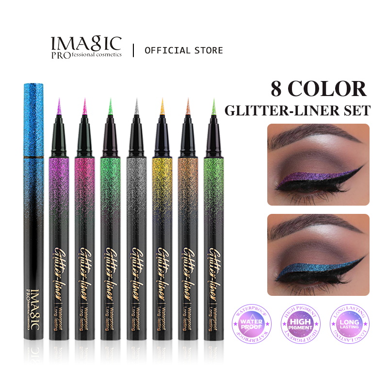 IMAGIC 8 colori Glitter Eyelin - Beauty Makeup Images recensione e prezzo