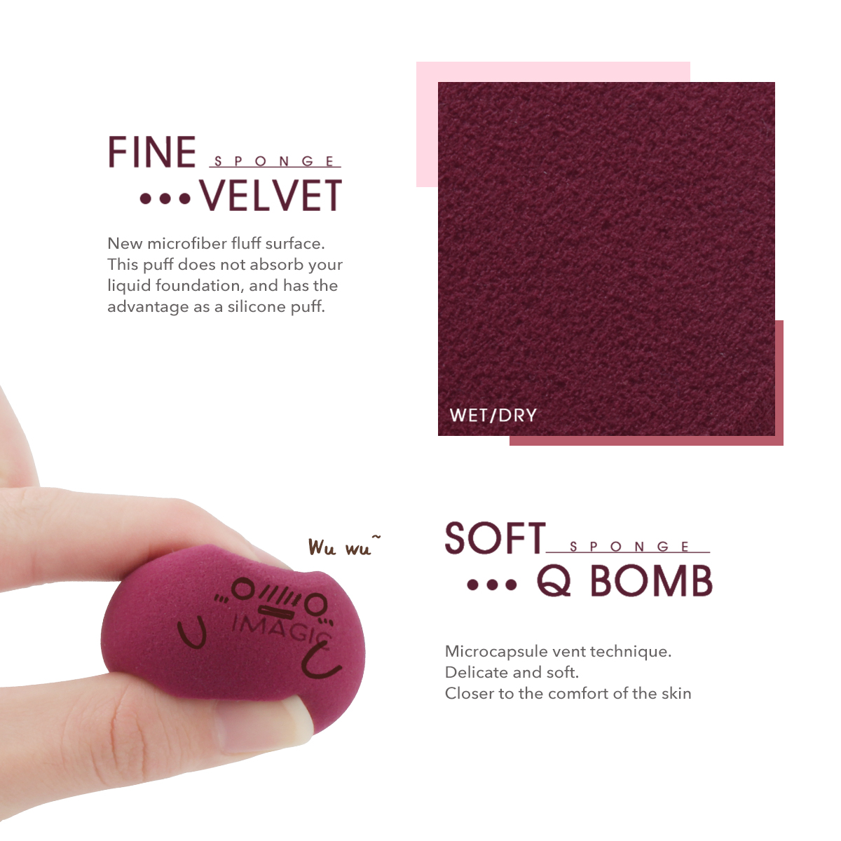 Soffio di spugna per trucco IM - Beauty Makeup Images recensione e prezzo